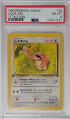 V1681: 1999: Lickitung: 38/64: 1ST Edition: Jungle: PSA: 8: NM-MT: 102261234